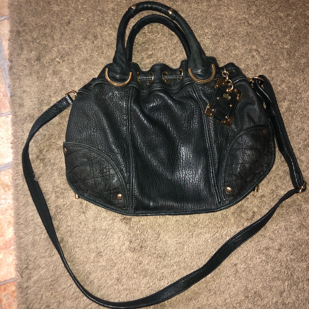Juicy Couture Black leather Purse